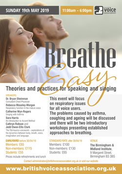 'Breathe Easy' course poster