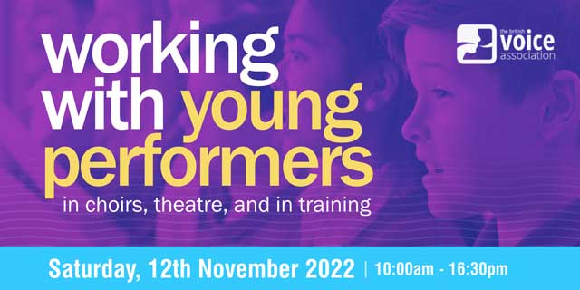 Poster for Working with Young Performers