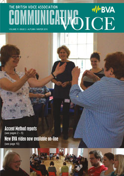Communicating Voice Autumn 2010 cover