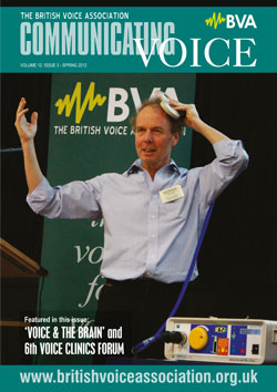 Communicating Voice Spring 2012 cover