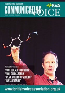 Communicating Voice Spring 2014 cover