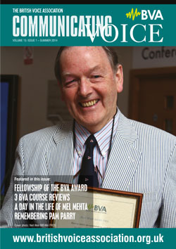 Communicating Voice Summer 2014 cover