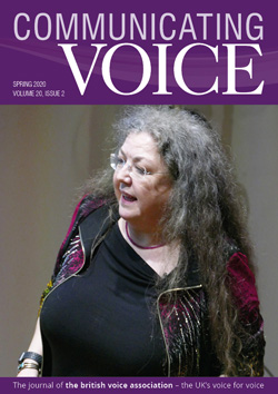 Communicating Voice - Spring 2020 cover