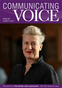 Communicating Voice - Spring 2021 cover