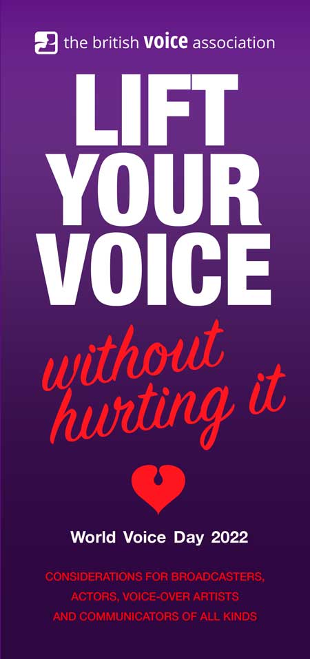 Lift your voice (leaflet cover)