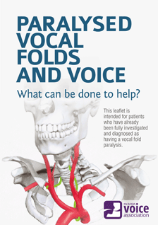Paralysed Vocal Folds and Voice Voice - leaflet